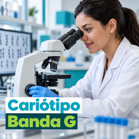 Cariótipo com Banda G
