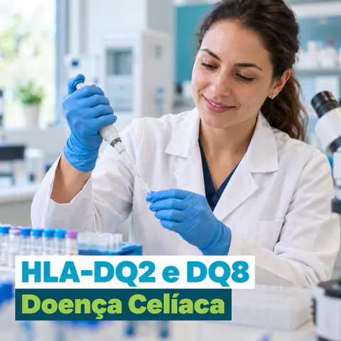 HLA-DQ2 e DQ8 — Doença Celíaca