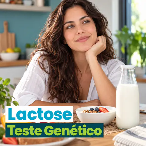 Intolerância à Lactose — Teste Genético